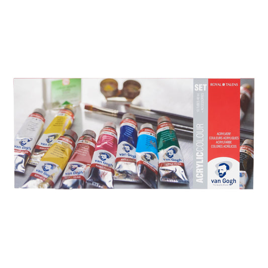 Van Gogh Acrylic colour advanced set | 10 x 40 ml