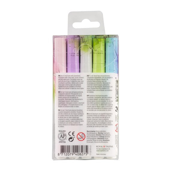 Ecoline Brush Pen - Pastel Set 11509901