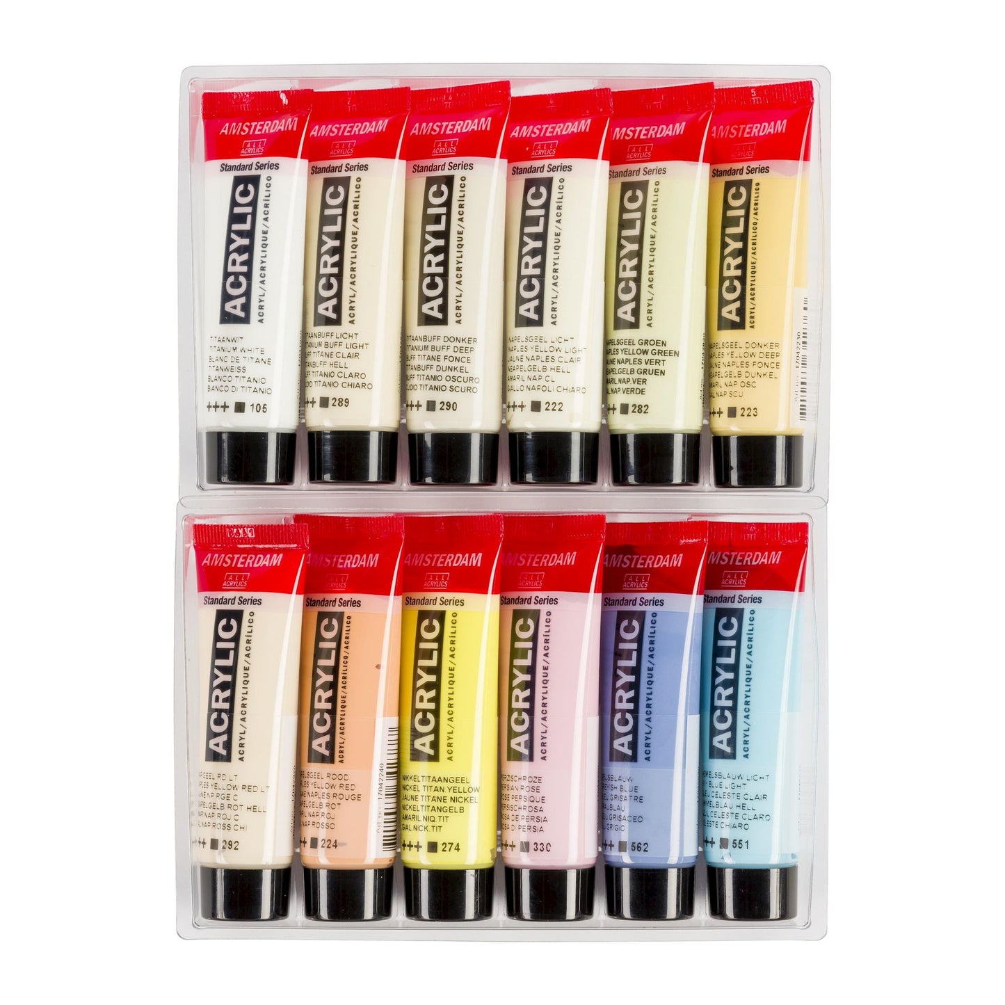 Amsterdam Acrylic Pastel Set 12x20ml