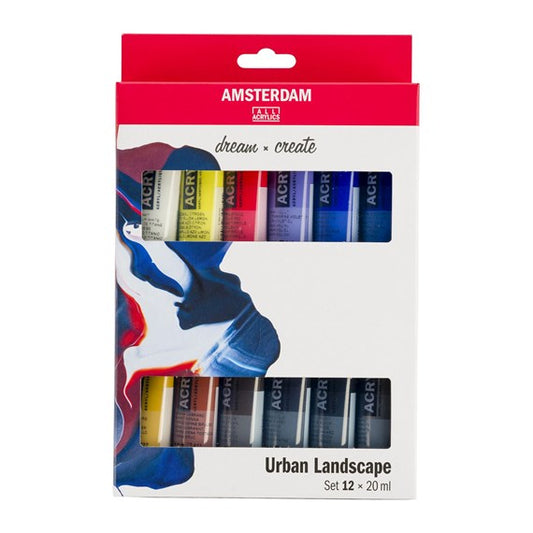 Amsterdam Acrylic Urban Landscape Set 12x20ml