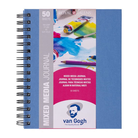 Van Gogh Mix Media Journal A5