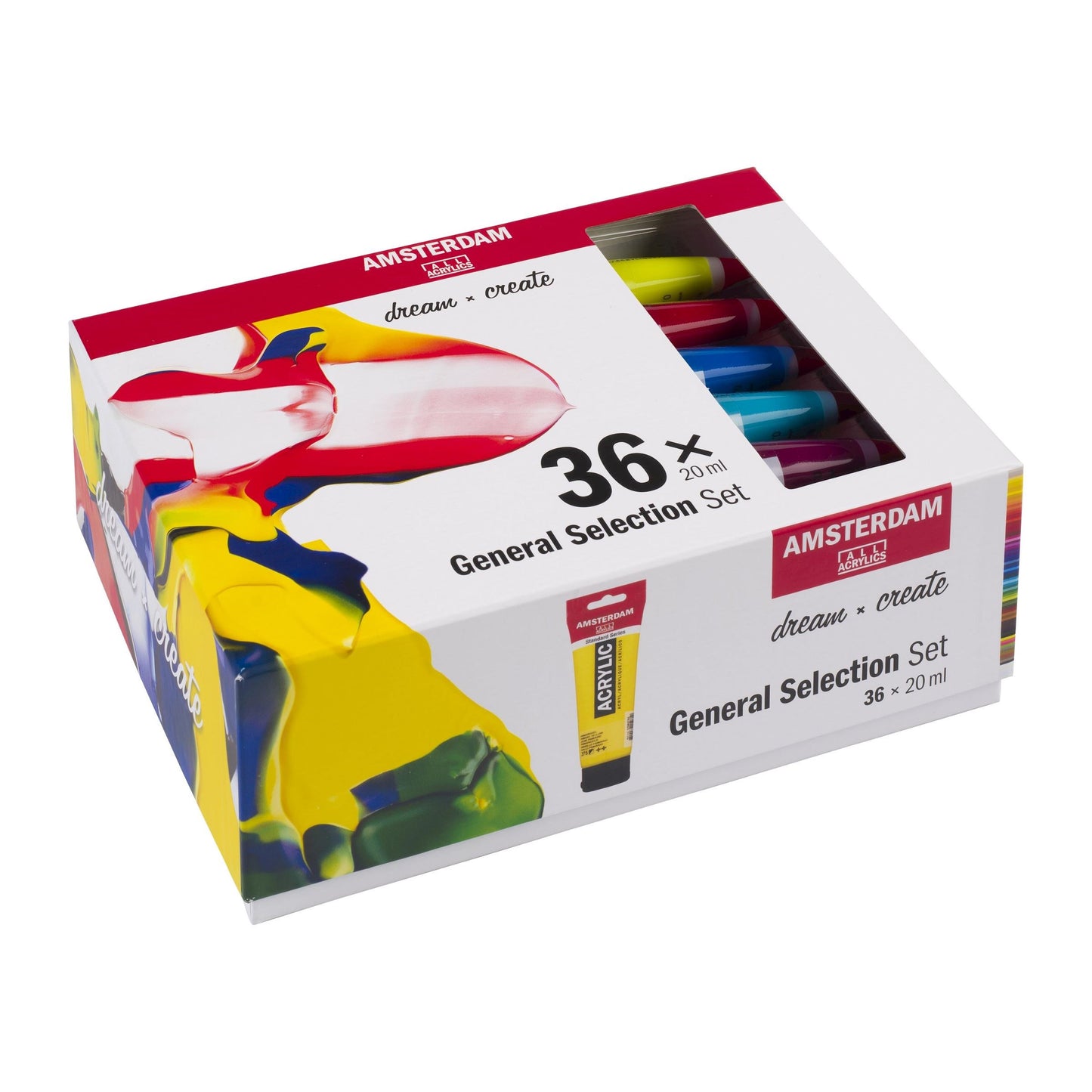 Amsterdam Standard Series Acrylics General Selection Set 36 × 20 ml