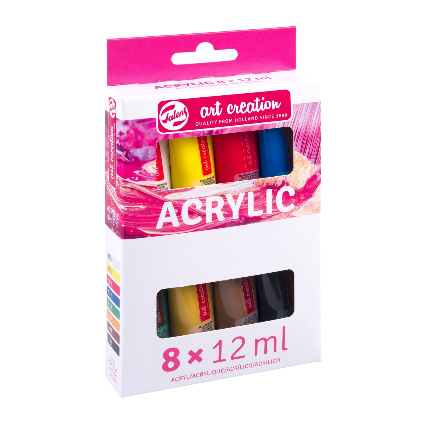 Art Creation Acrylic colour set | 8 x 12 ml