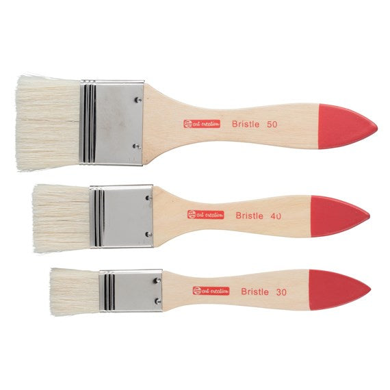 Art Creation Bristel Brush Set x3