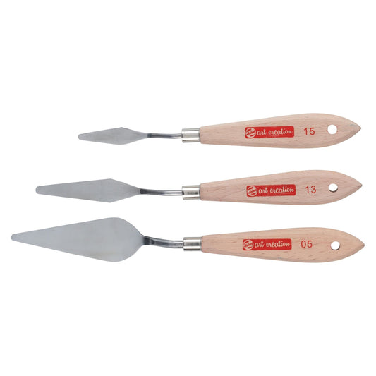 Art Creation Set of 3 Palette Knives