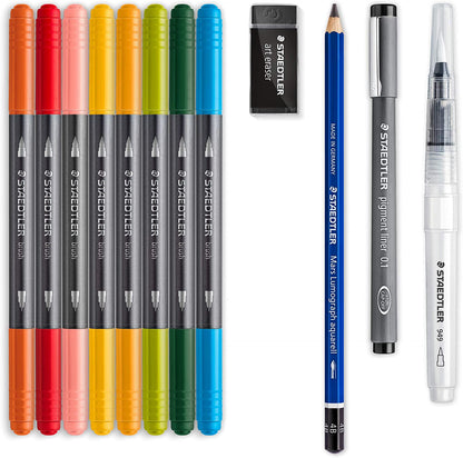 Staedtler Floral Watercolour Aquarell Set