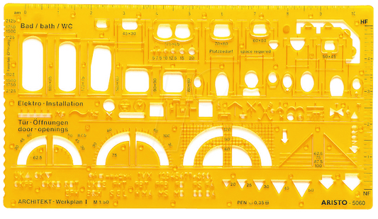 Aristo Shabllona te arkitektures 1:50