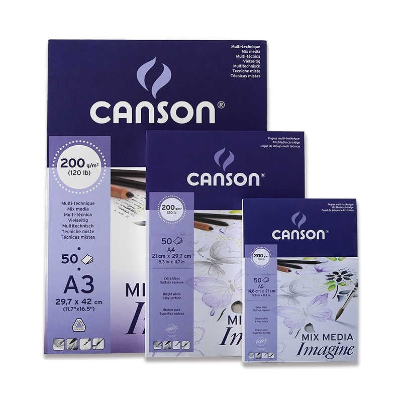 Canson Mix Media Imagine 200gr