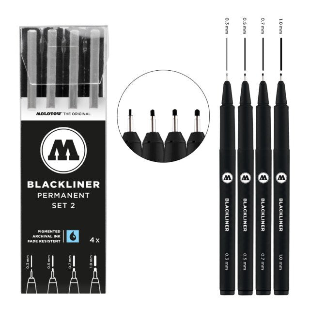 Molotow Blackliner Set 1/4