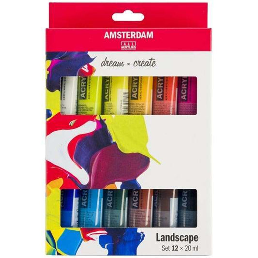 Amsterdam Acrylic Landscape Set 12x20ml