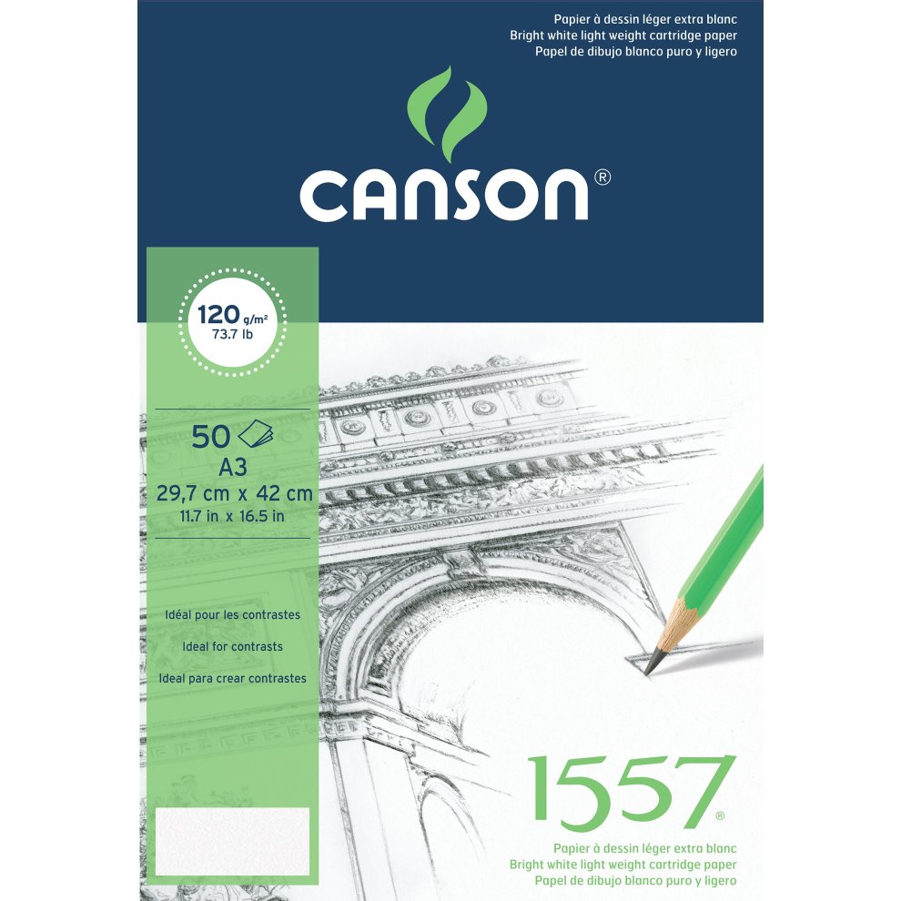 Canson Sketchbook 1557 - 120gr (pa spirale)