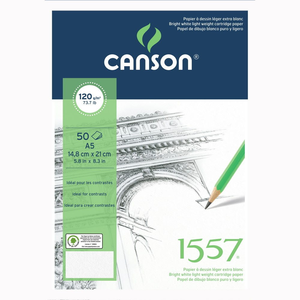 Canson Sketchbook 1557 - 120gr (pa spirale)