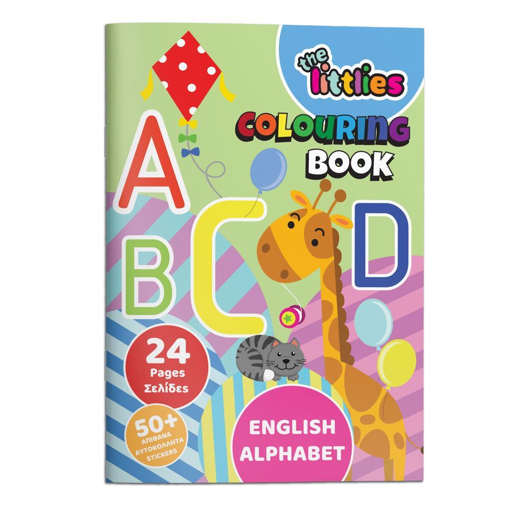 The Littlies Colouring Book Alphabet