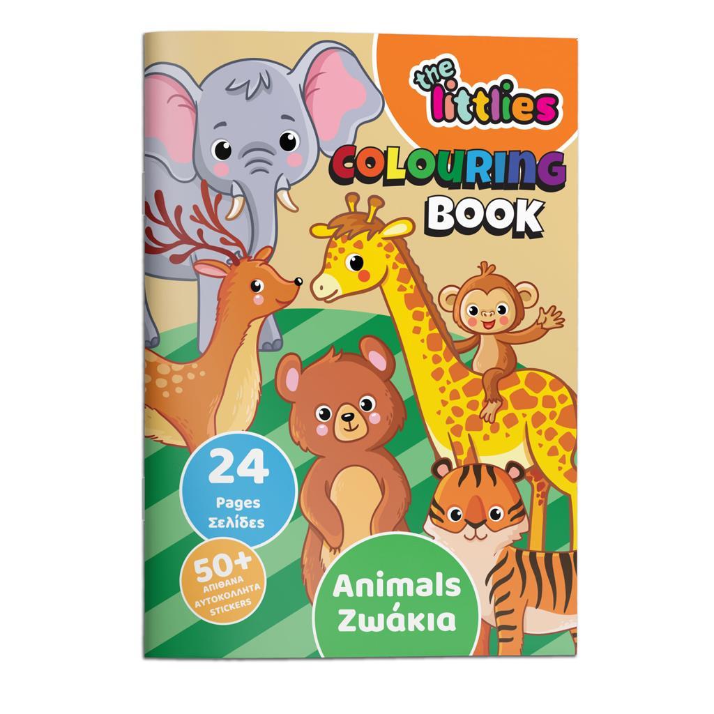 The Littlies Colouring Book Animals