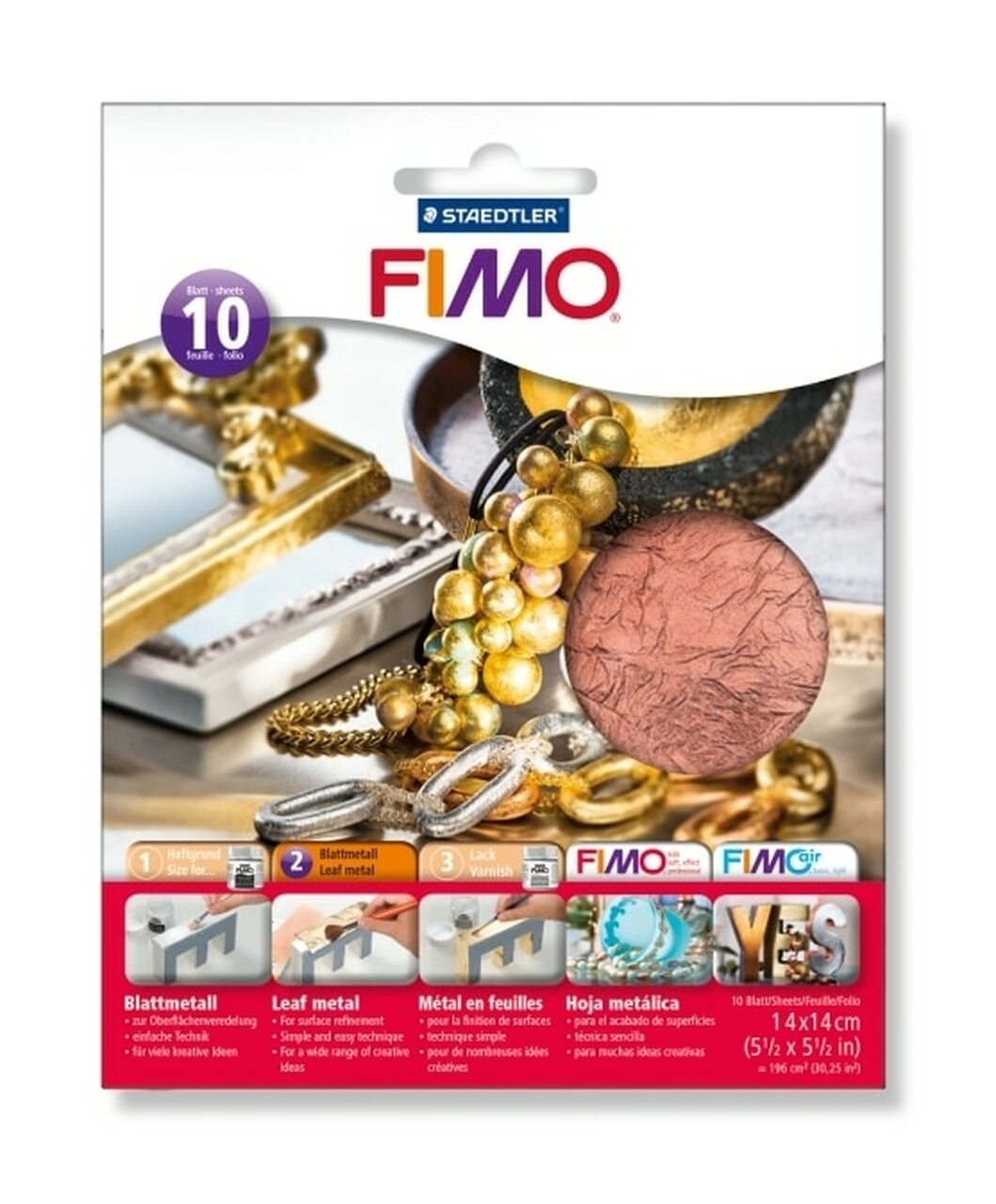 Staedtler Fimo Leaf Metal 8781