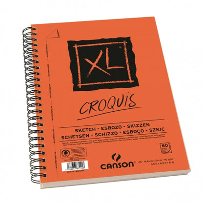 Canson Croquis XL 90g - Left Spirals