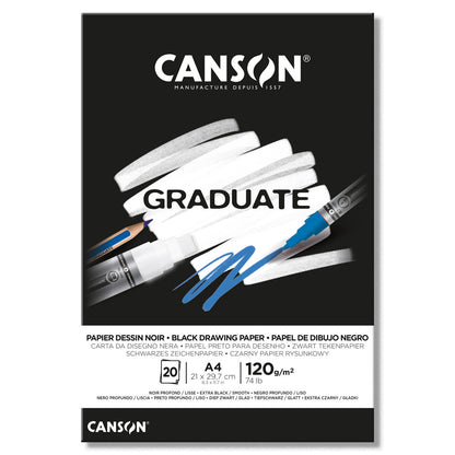 Canson Graduate Black Drawing Paper