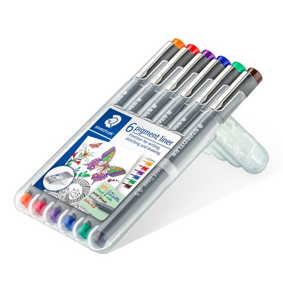 Staedtler Pigment Liner 1/6 Set 0.5