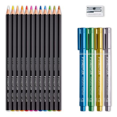 Staedtler Super soft coloured pencil set 61 149C