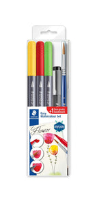 Staedtler Double-ended watercolour brush pen 3001STB5-2