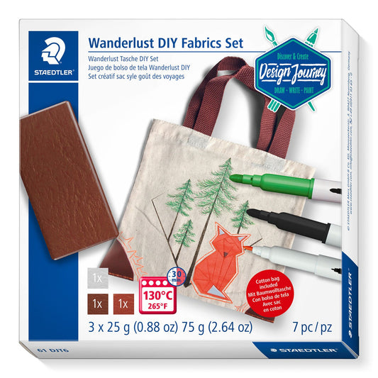 Staedtler Wanderlust DIY Fabrics Set