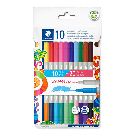 Staedtler Double-ended twin colour pen