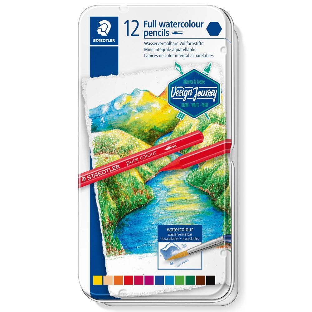 Staedtler Full watercolour pencil 12pcs