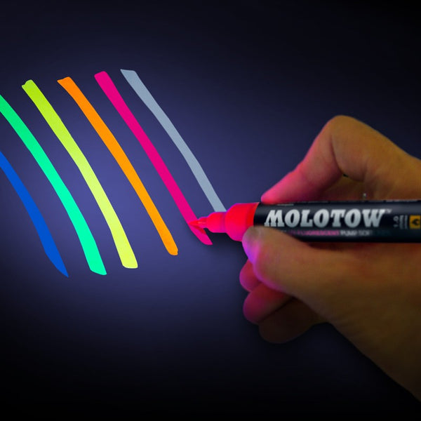 Molotow UV-Fluorescent Basic-Set