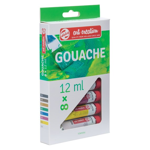 Art Creation Gouache Set 8x12ml