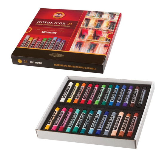 Koh-i-noor Soft Pastels 24 - 8514