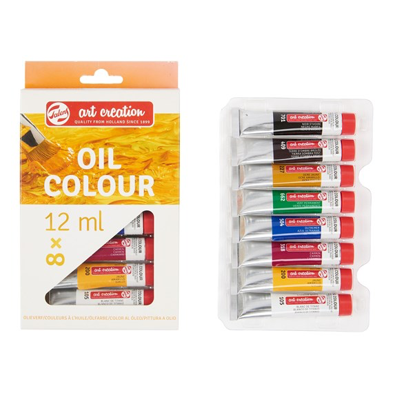 Art Creation Oil Colour Set 8x12ml 9020108M