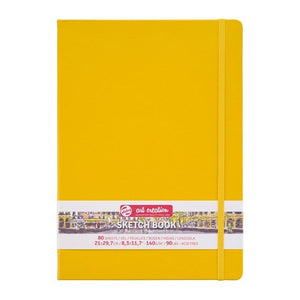 Art Creation Sketchbook Golden Yellow 21x30
