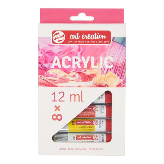 Art Creation Acrylic Colour Set 8x12ml 9021708M