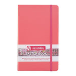 Art Creation Sketchbook Coral Red 13x21