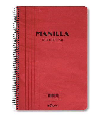 Lecolor Manilla Notebook A5 - Ruled =