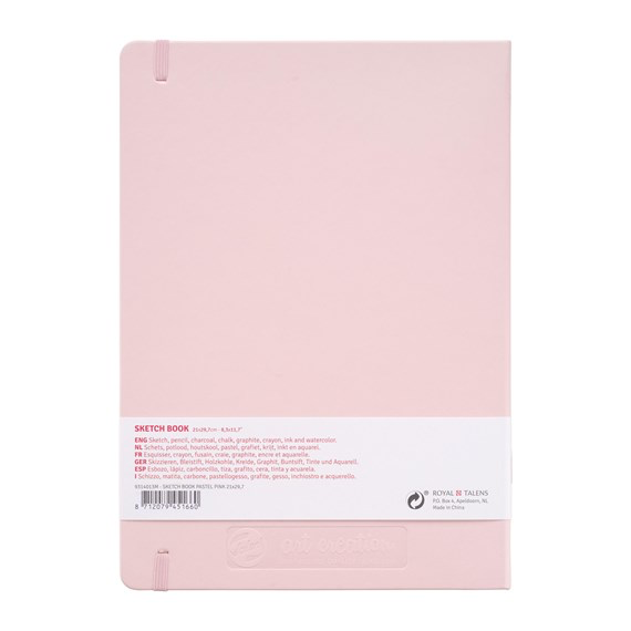 Art Creation Sketchbook Pastel Pink 21x30