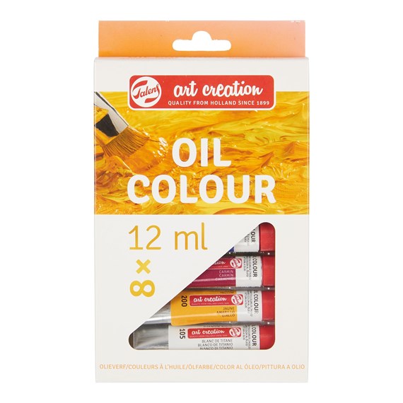 Art Creation Oil Colour Set 8x12ml