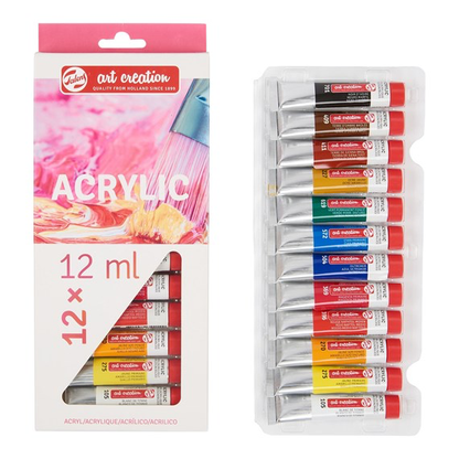 Art Creation Acrylic Colour Set 12x12ml 9021712M