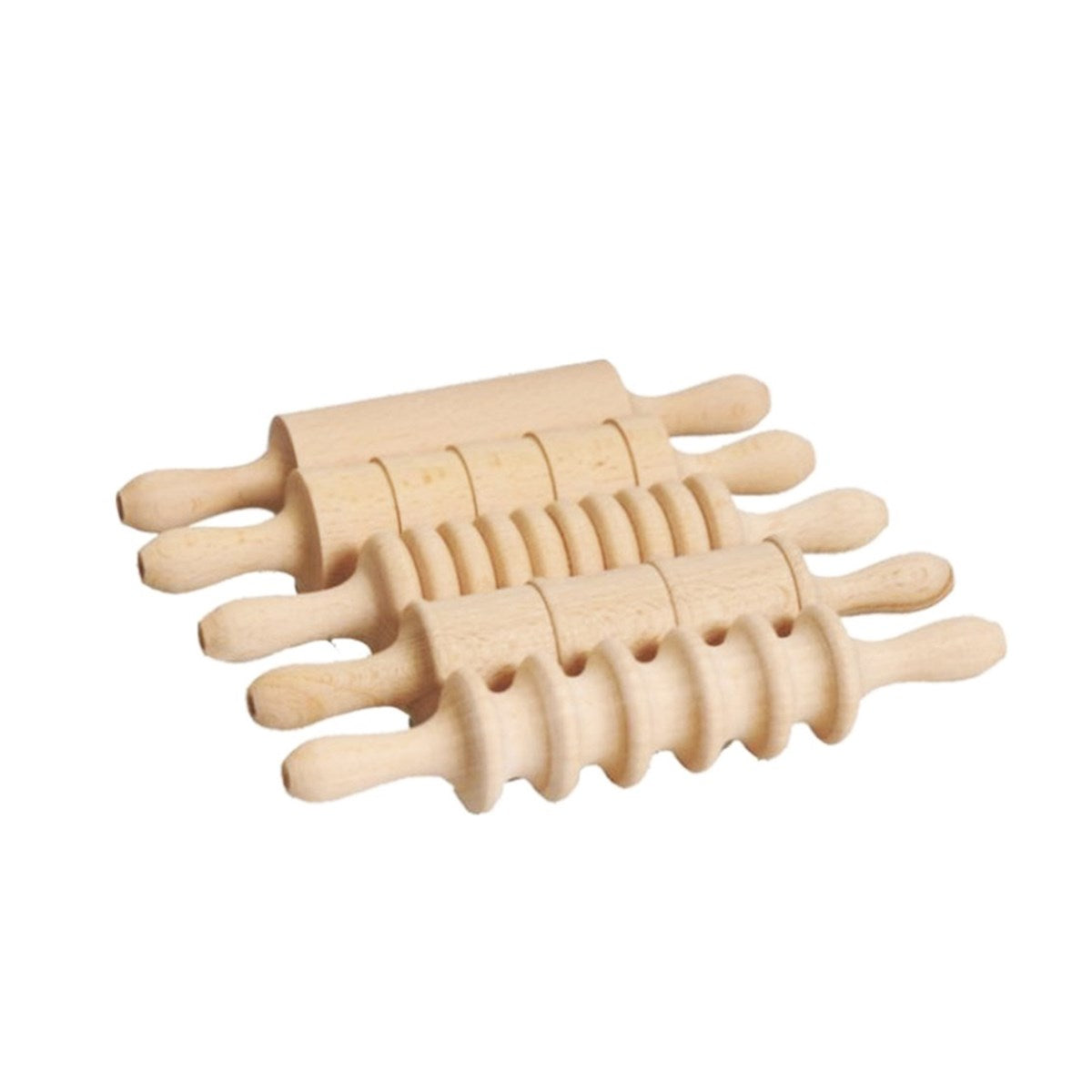 Refsan Decorative Wooden Roller Set 1/5