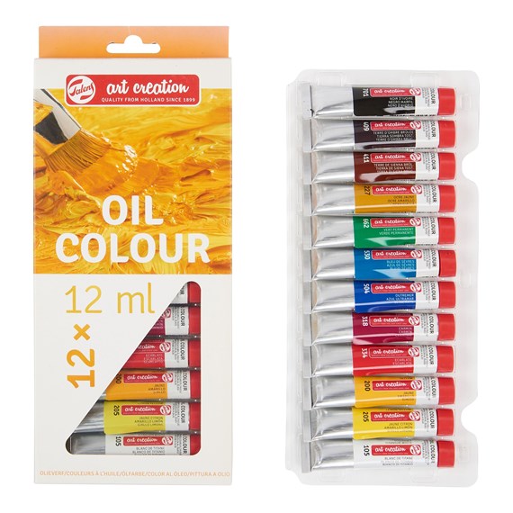 Art Creation Oil Colour Set 12x12ml