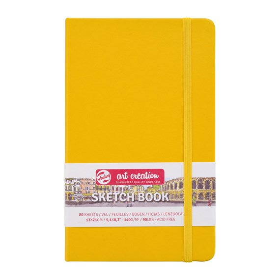 Art Creation Sketchbook Golden Yellow 13x21