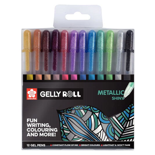 Sakura Gelly Roll Metallic set | 12 colours