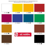 Art Creation Oil Colour Set 12x12ml