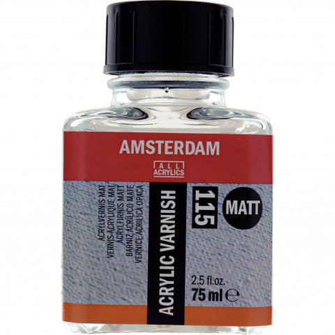 Amsterdam Acrylic Varnish Matt Bottle 75 ml 115