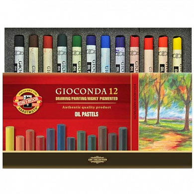 Koh-i-noor Gioconda Oil Pastel Set 8352 12