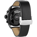 Montblanc Smart Watch Summit 2 black steel and leather 119438