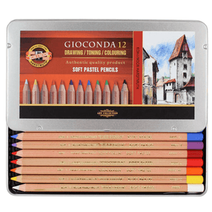 Koh-i-noor Soft Pastel Pencil Set 1/12