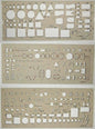 Koh-i-noor Set of Templates Electro 0.5m