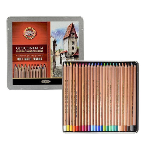 Koh-i-noor Soft Pastel Pencil Set 1/24