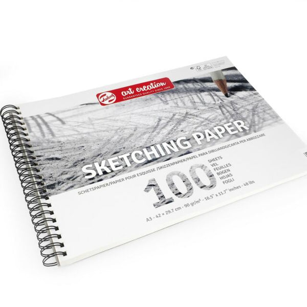 Art Creation Sketchbook Spiral 14 x 21cm 110g 80 Sheets – TALENS-AMARE